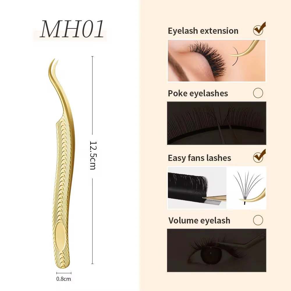 Annafris Eyelash Extension Tweezers - Image 3