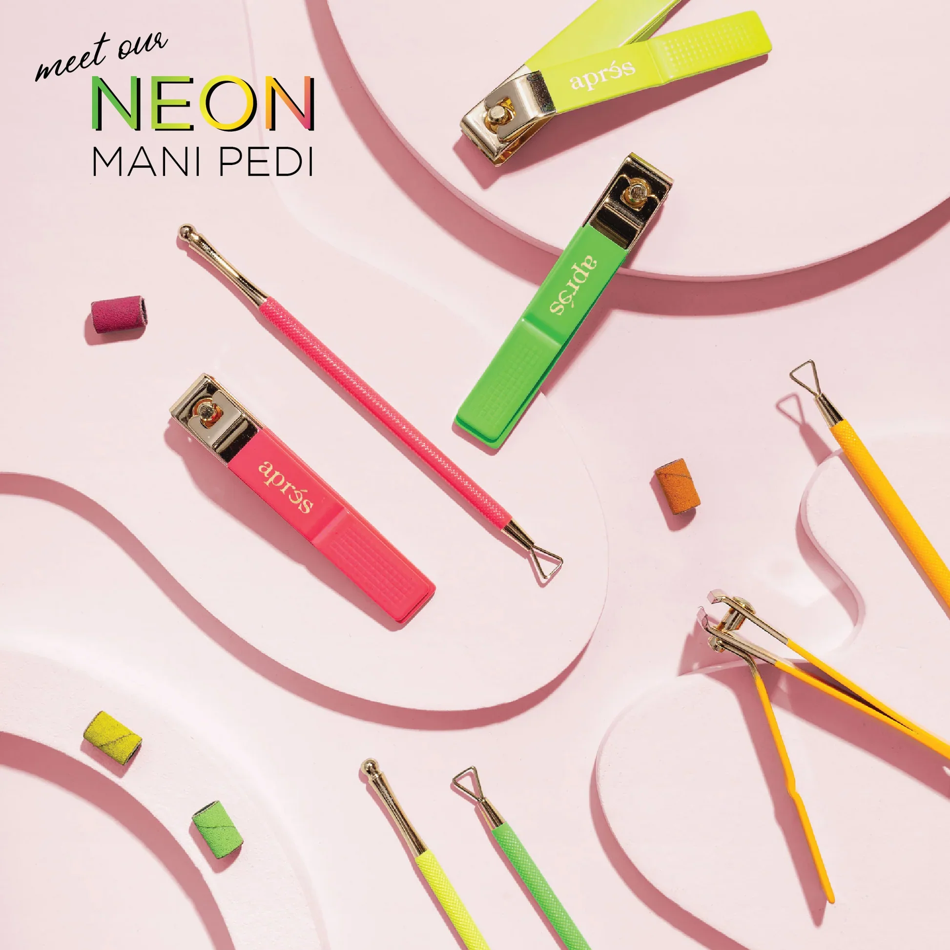 APRES NAIL CLIPPERS NEON