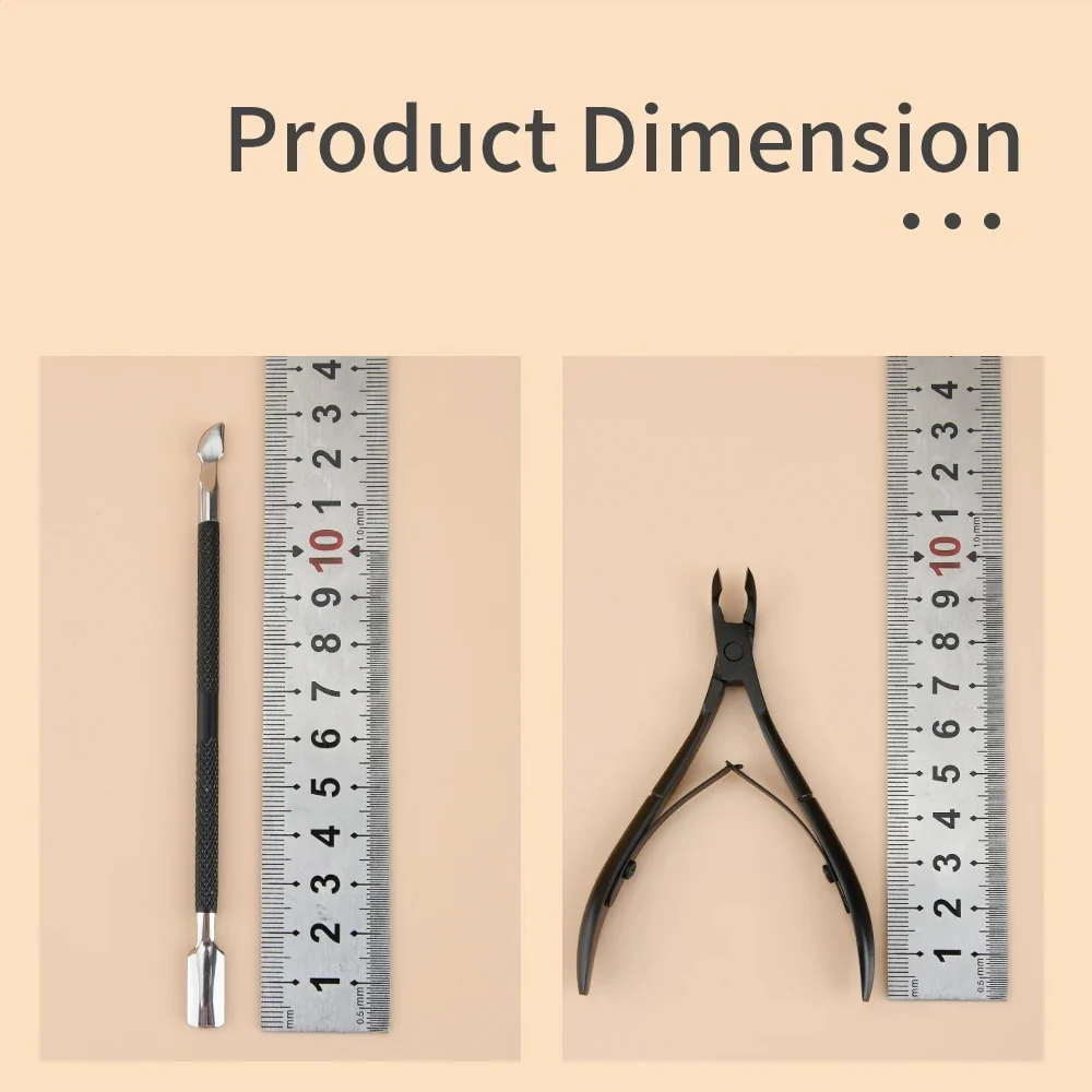Beauty Professional Cuticle Nipper + Pusher - Image 5