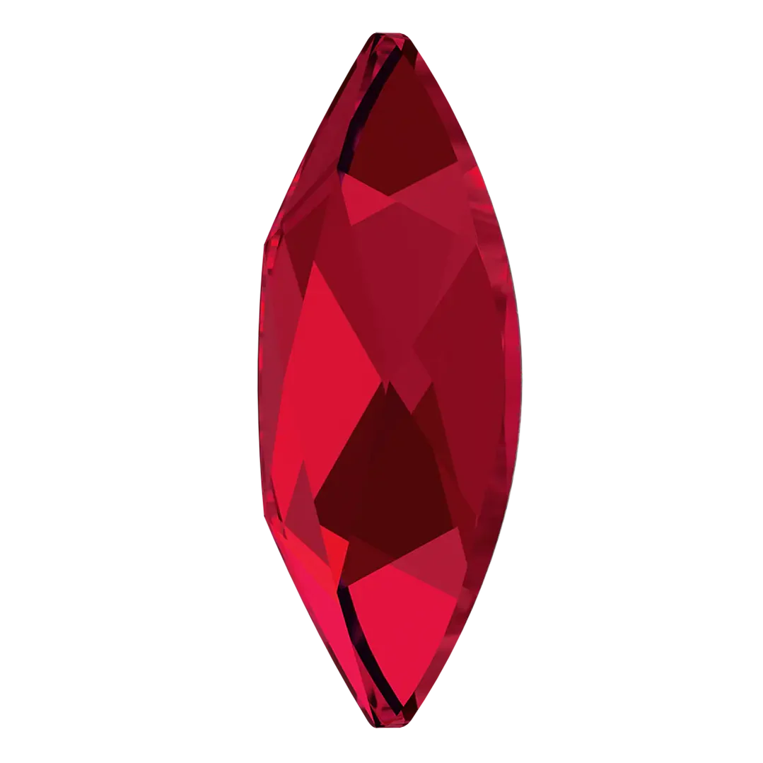 Bluestreak Crystals Serinity Flat Back Non Hotfix Marquise (2201) Scarlet - Image 2
