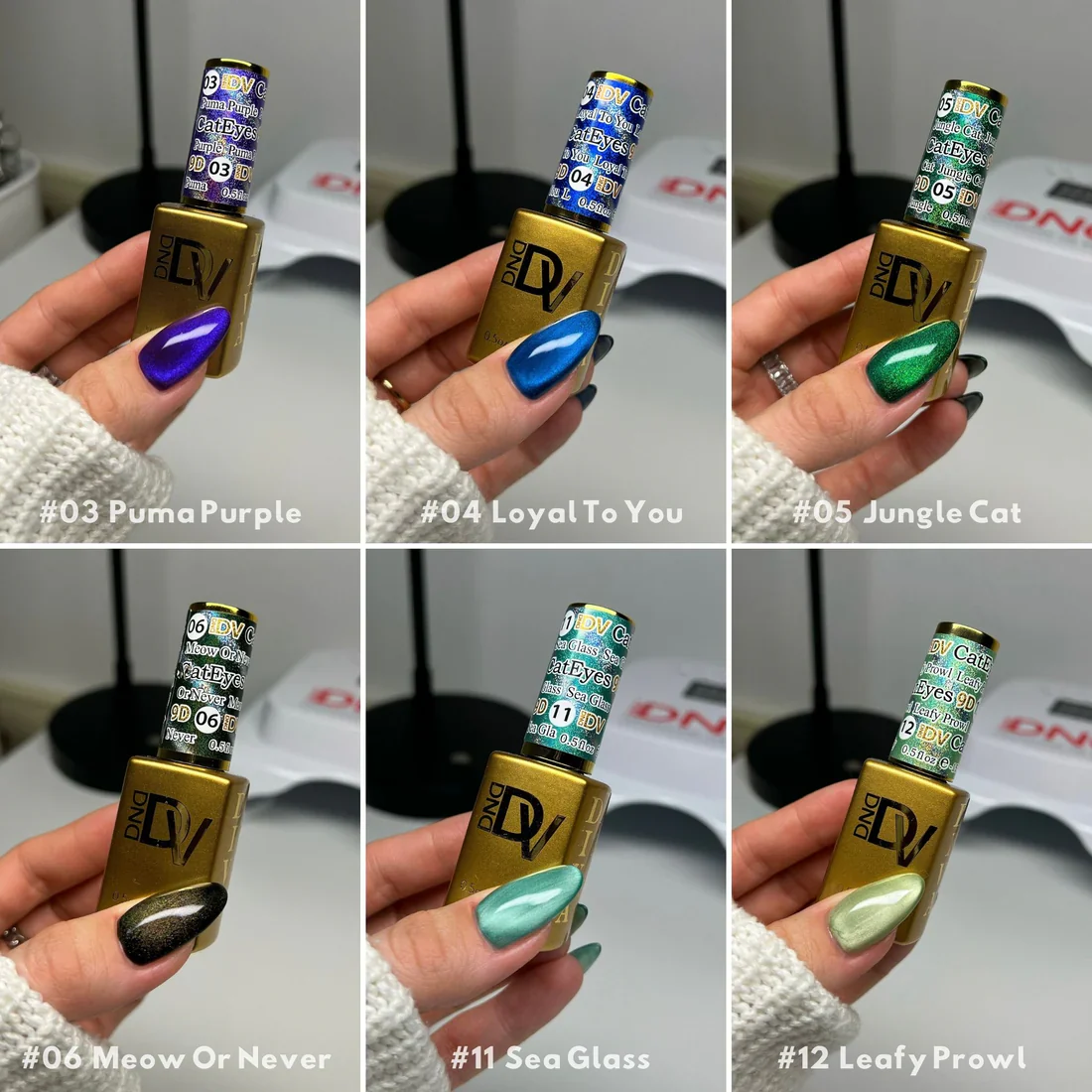 DND DIVA 9D Cateye Collection - 36 Colors - Image 6