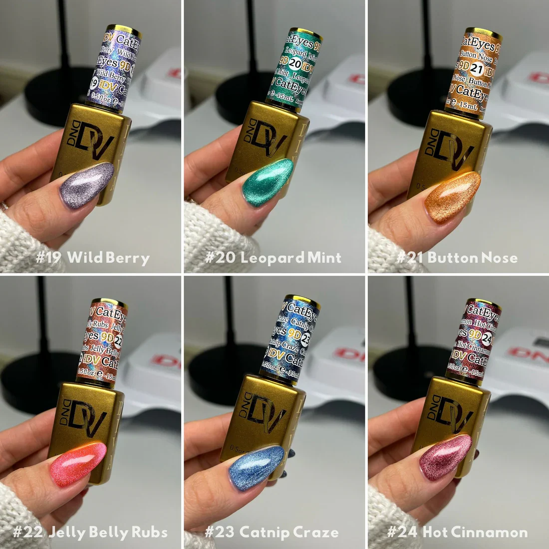 DND DIVA 9D Cateye Collection - 36 Colors - Image 8