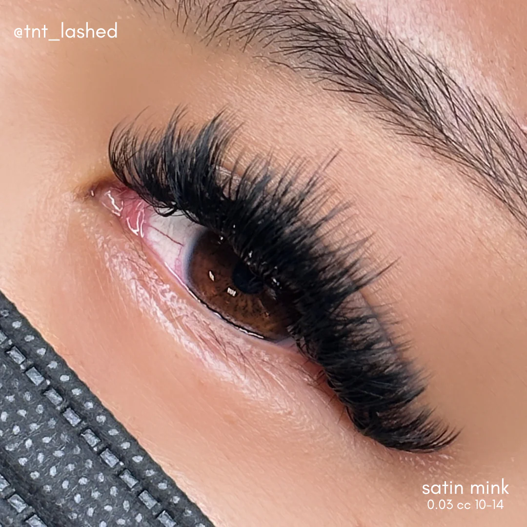 elan 0.03 SATIN MINK lash trays (DARKEST lashes) - Image 5