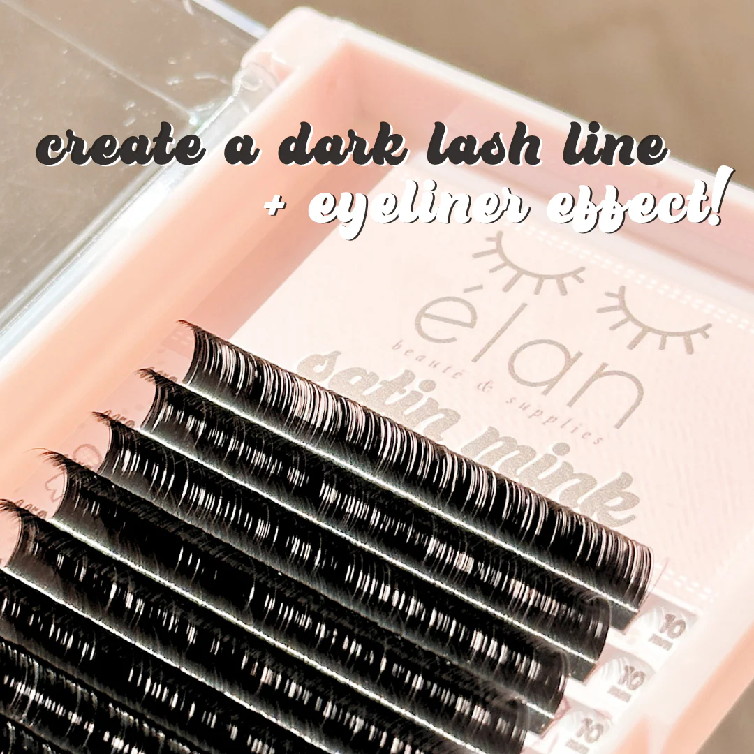 elan 0.05 SATIN MINK lash trays (DARKEST lashes) - Image 4