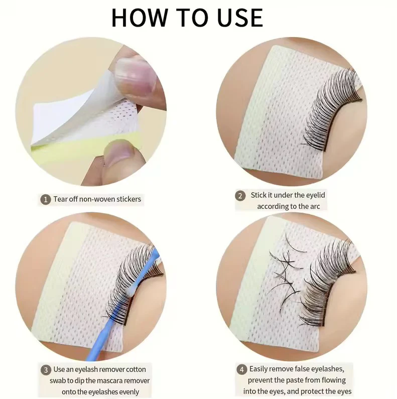 Eyelash Under Eye Lint-Free Adhesive Pad - Image 2