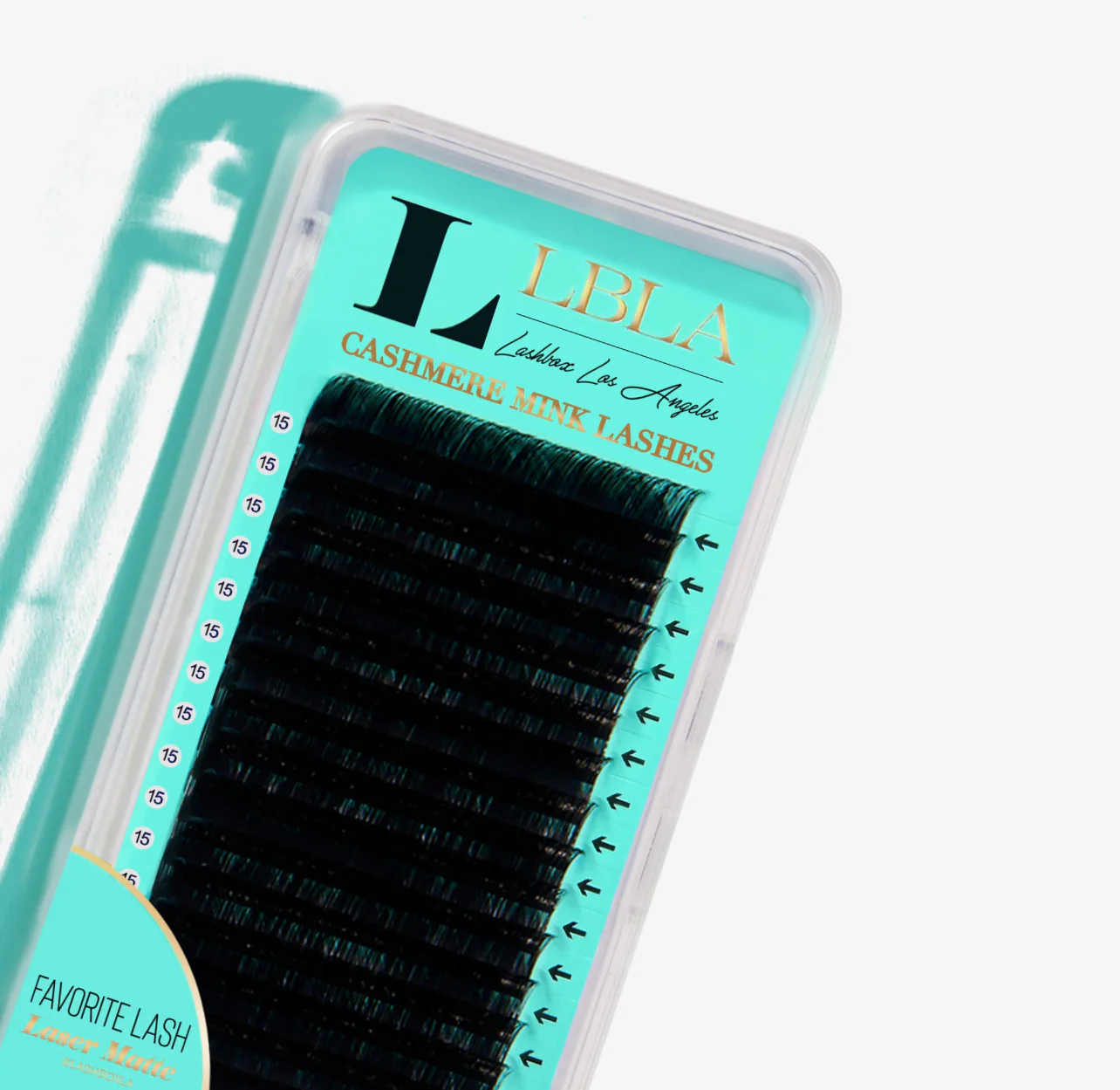 LashBox - Cashmere FauxMink Mega Volume Lashes 0.03mm D Mix 5-7mm