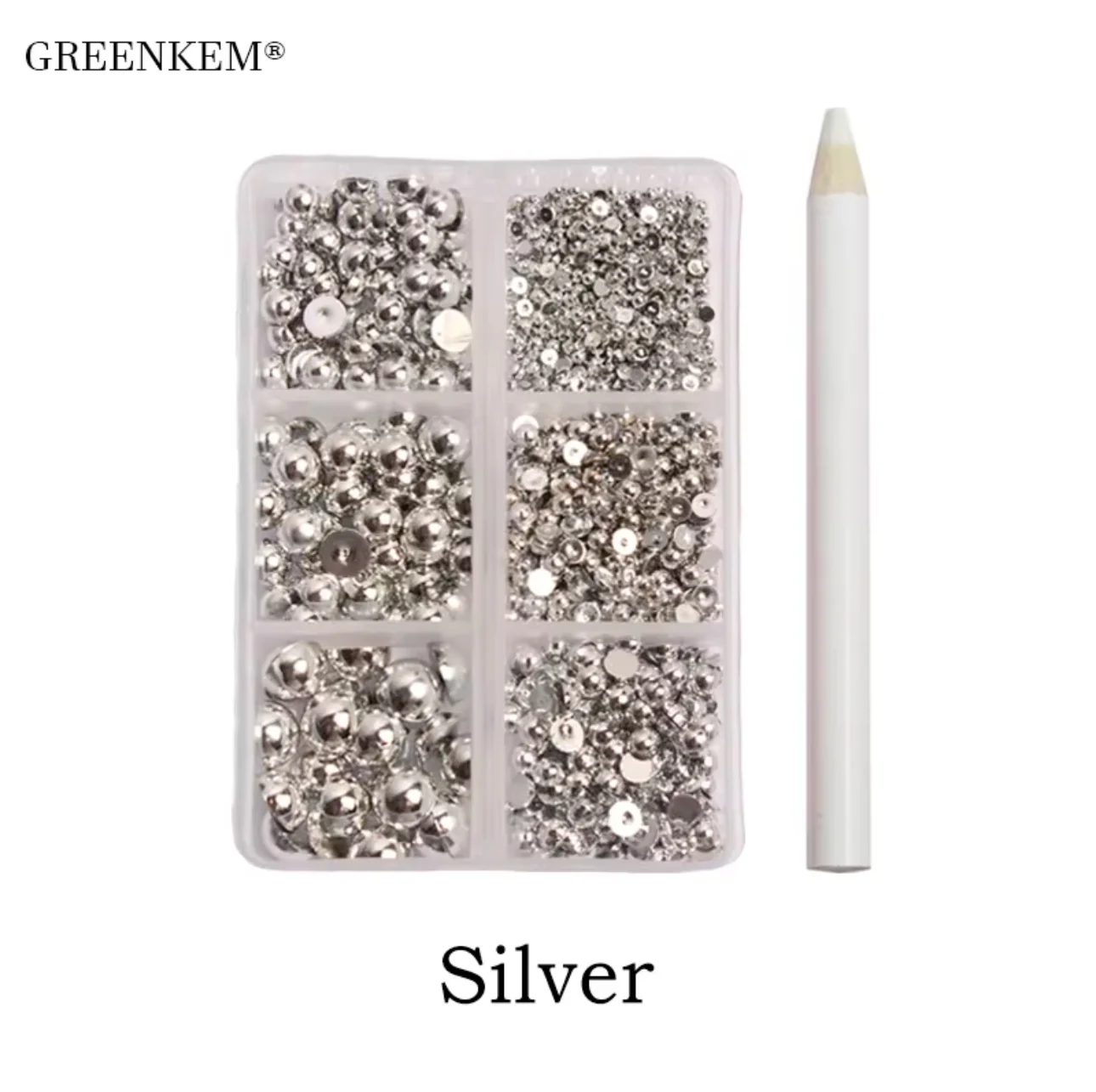 Flat Back Nail Pearl Pack - Image 9