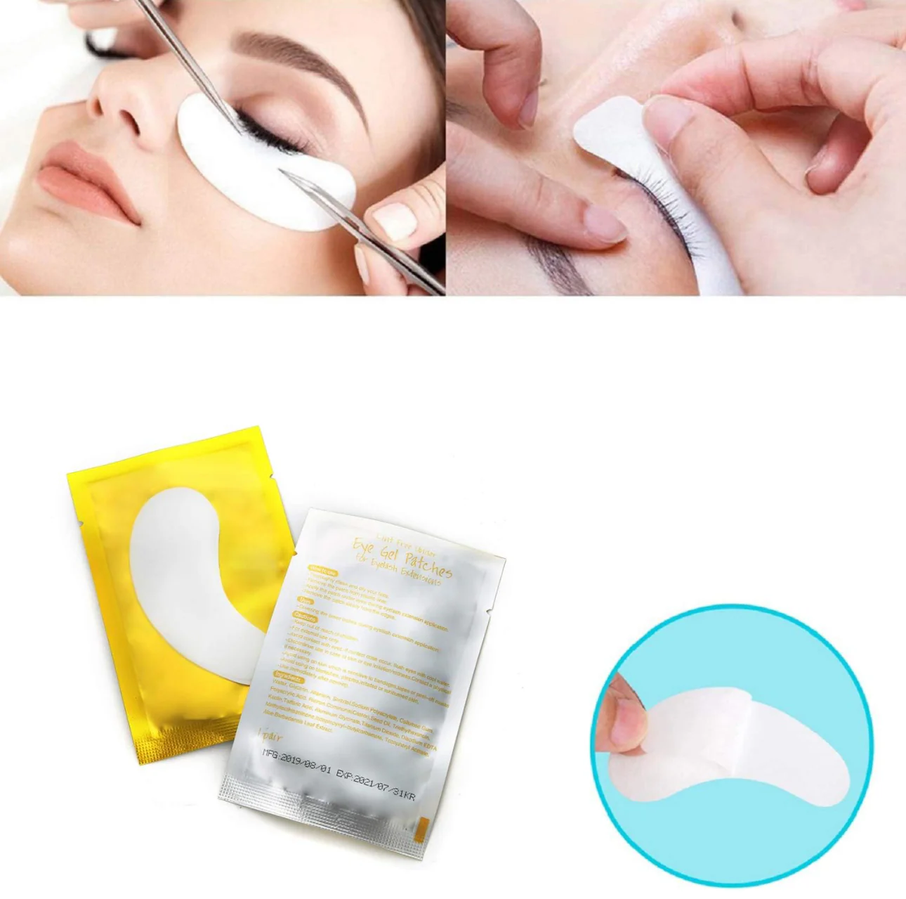 Gel Eye Pads Pack 50pc - Image 5
