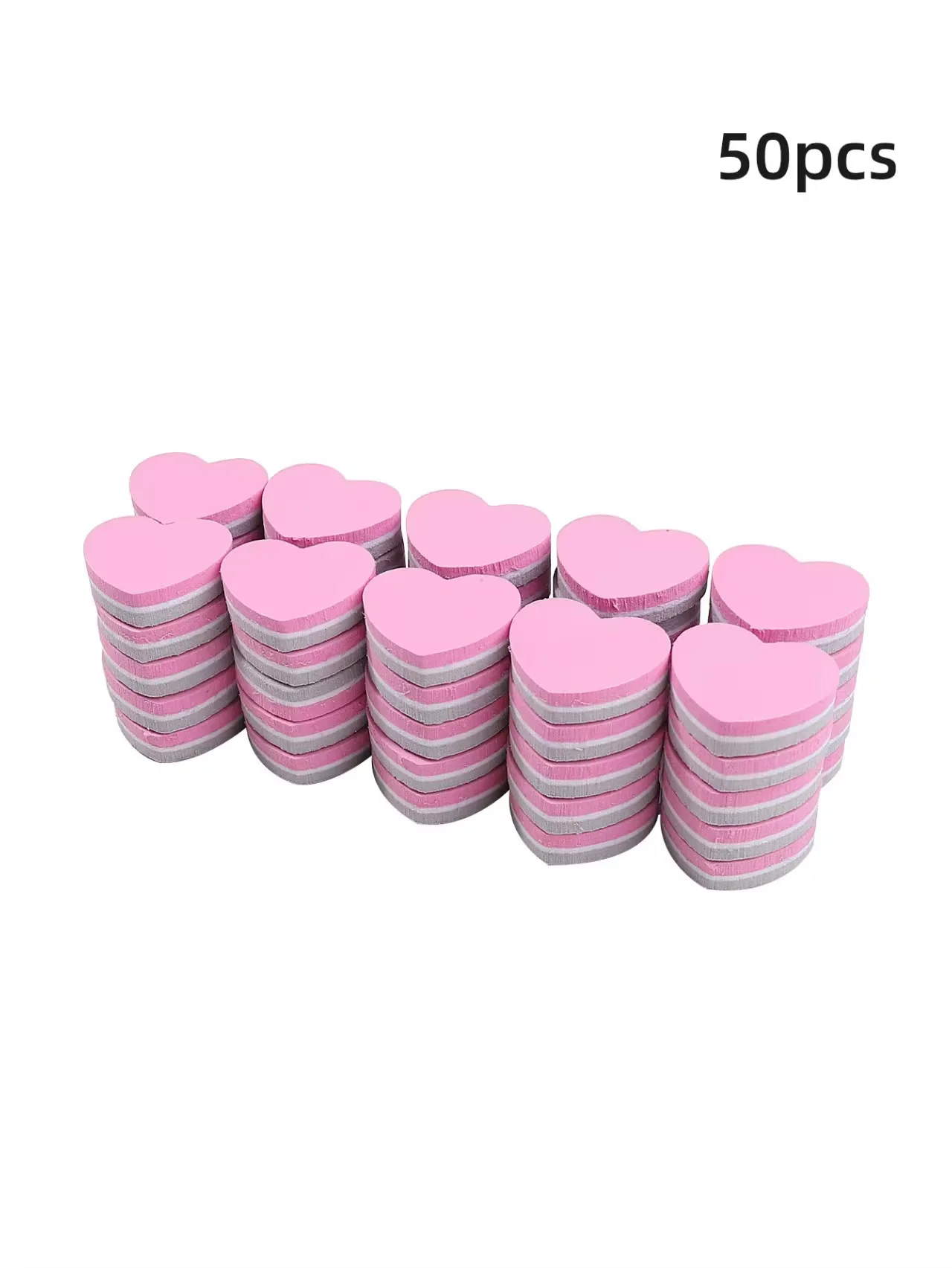 Heart Buffer Pack 50pcs - Image 4