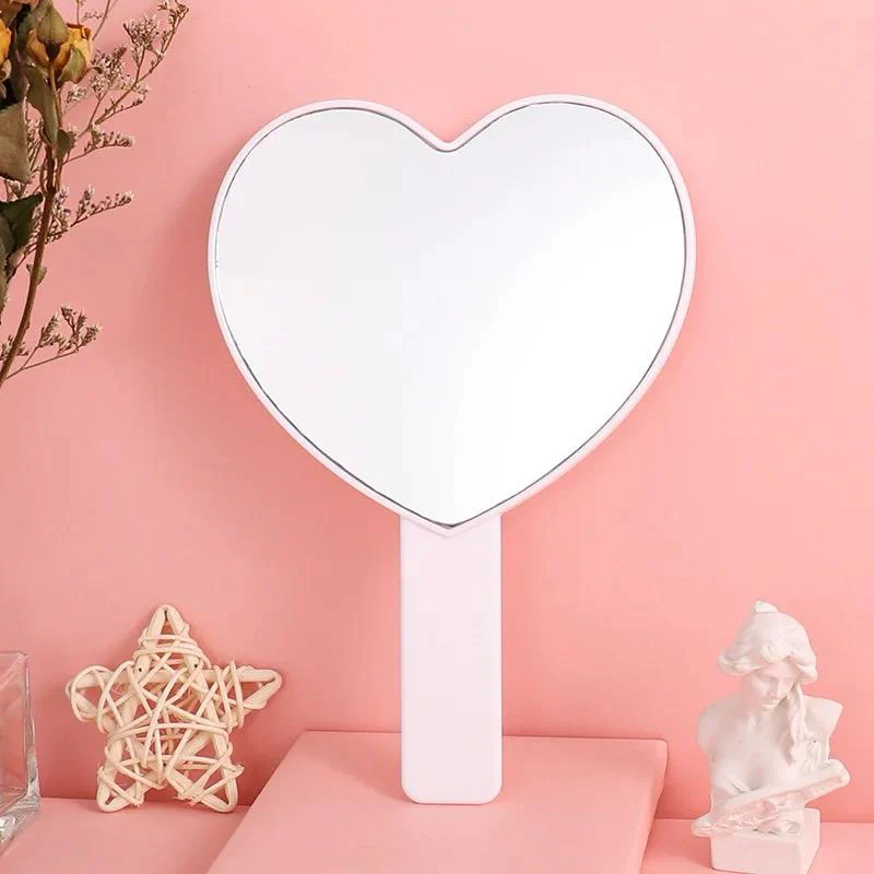 Heart Shaped Hand Held Mirror - Image 2