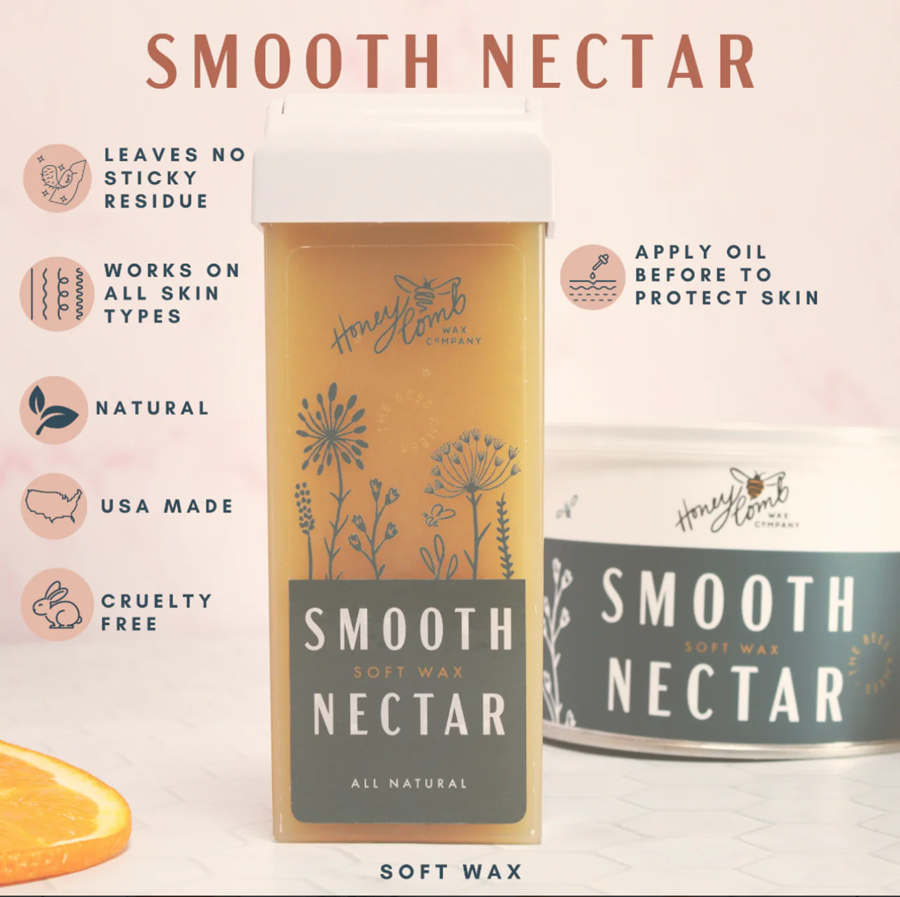 Honey Comb Wax Co. SOFT WAX | CANS | SMOOTH NECTAR - Image 4