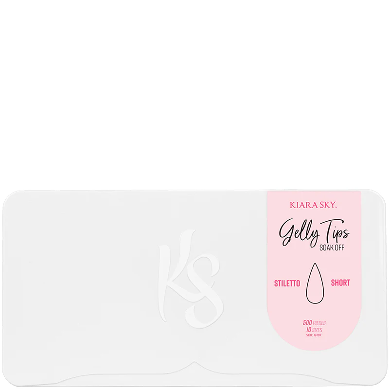 KIARA SKY GELLY TIPS SHORT STILETTO