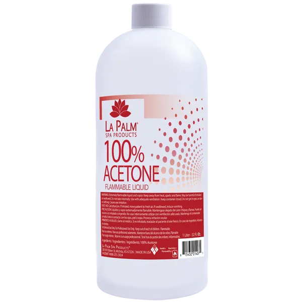 LA PALM 100% PURE ACETONE - Image 2
