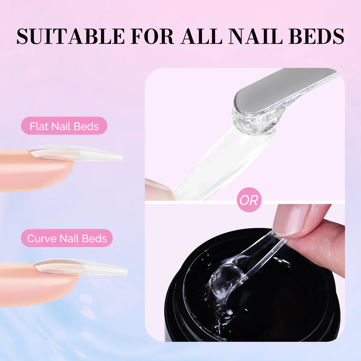 MelodySusie 15g Solid Nail Glue Gel - Image 3