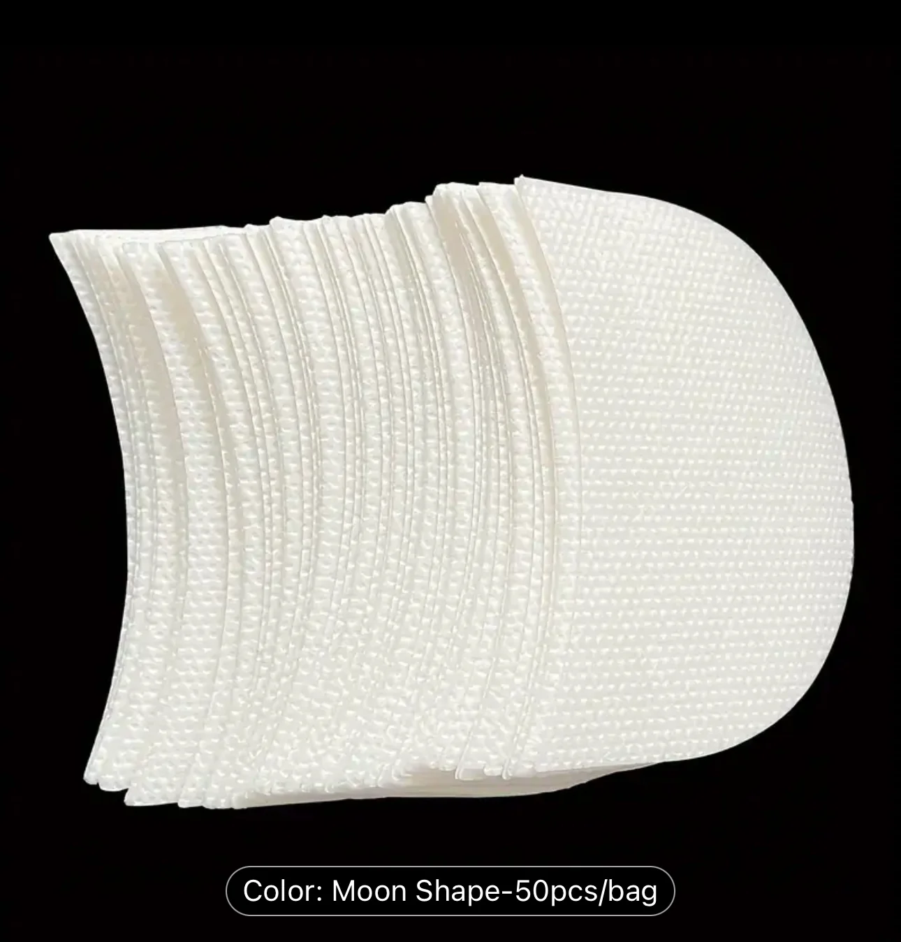 Moon Shape Eyelash Under Eye Lint-Free Adhesive Pad