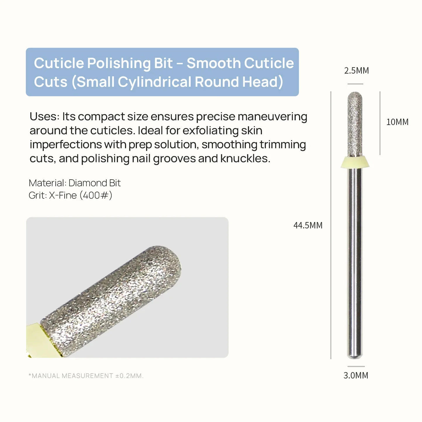 O NAIL Professional Nail Drill Bit - Image 2