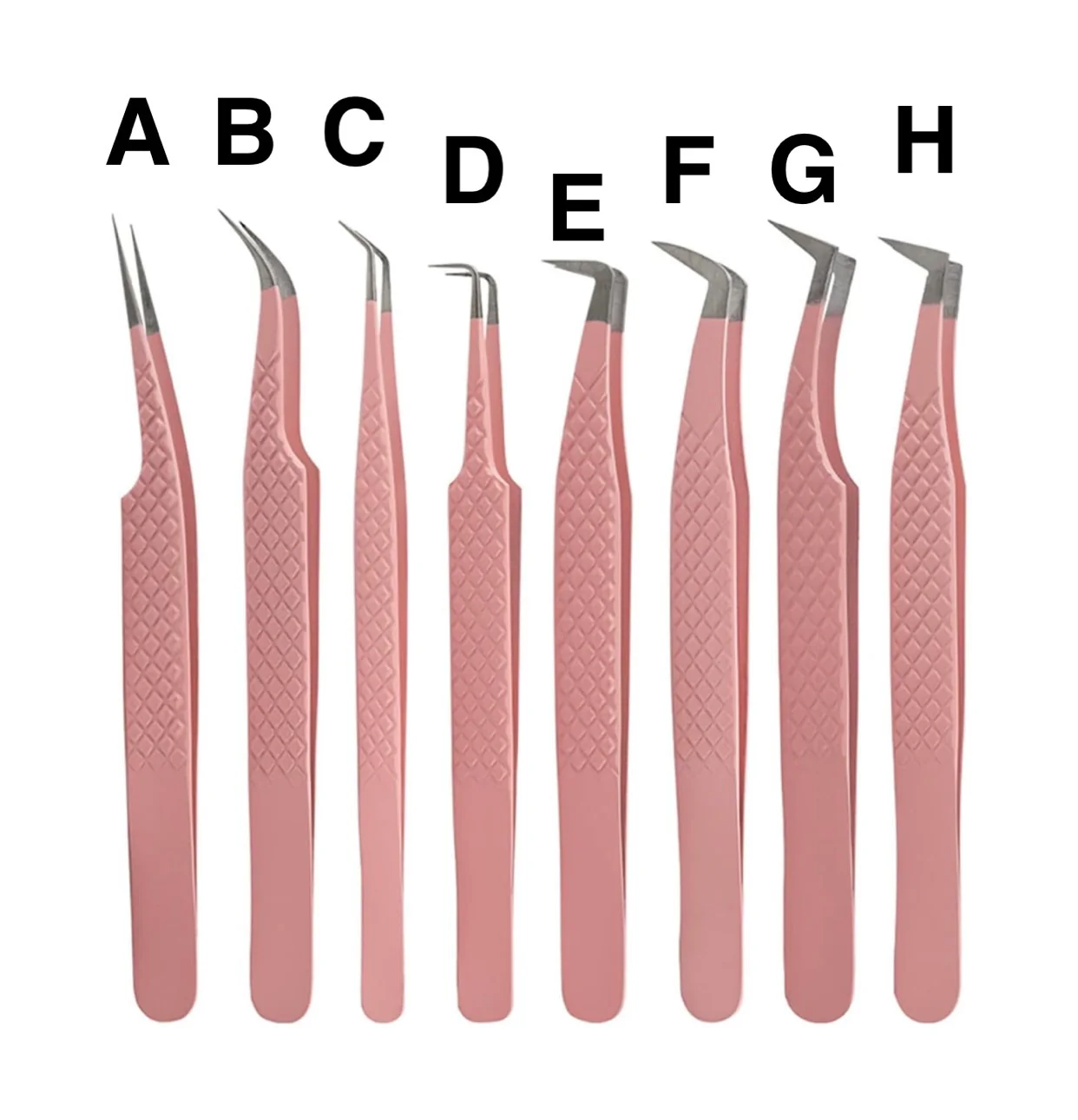 Pink Lash Extension Tweezer