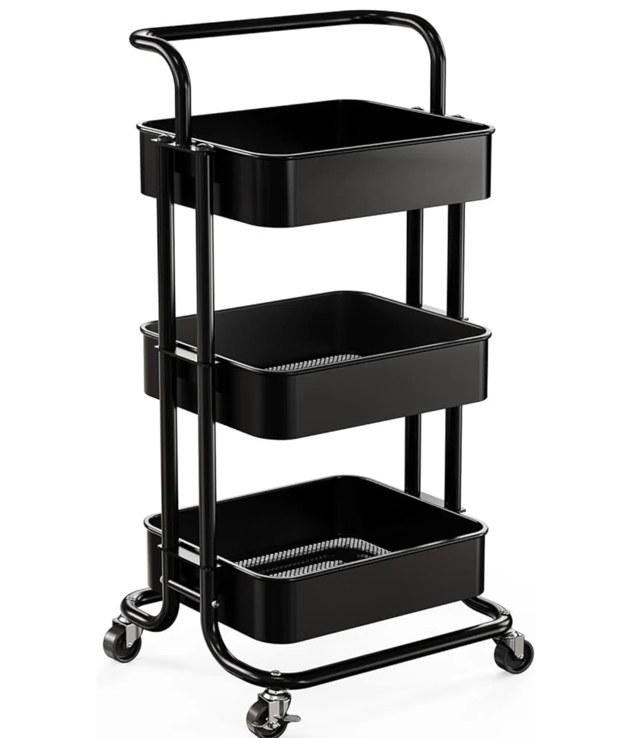 3 Tier Rolling Utility Cart