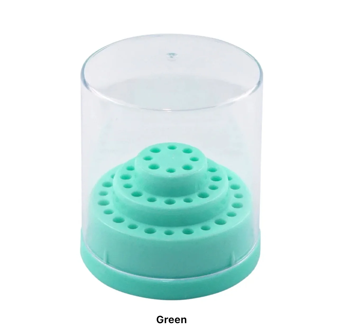 Round Drill Bit Holder with Lid - Image 7