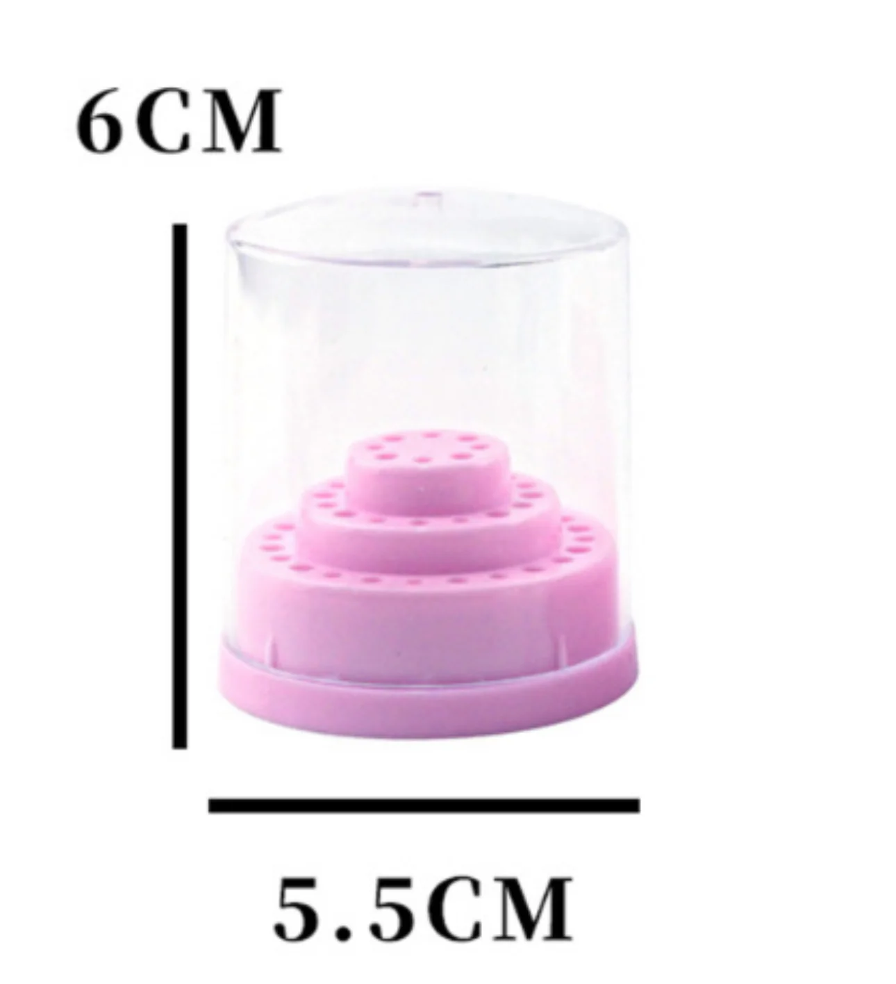 Round Drill Bit Holder with Lid - Image 8