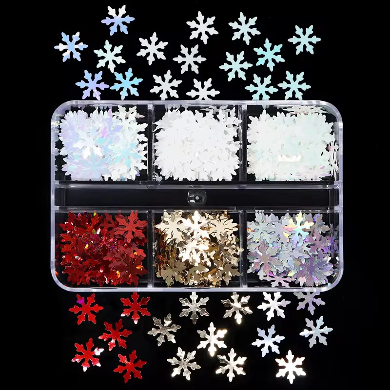 Snow Flake Nail Decals - Image 2