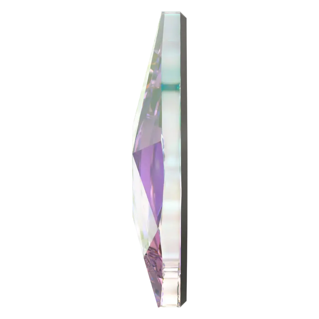 Swarovski Flat Back Crystals Non Hotfix Flame (2205) Crystal AB - Image 3