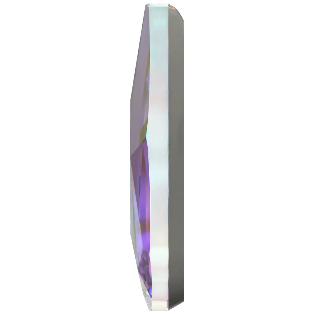 Swarovski Flat Back Crystals Non Hotfix Raindrop (2304) Crystal AB - Image 3