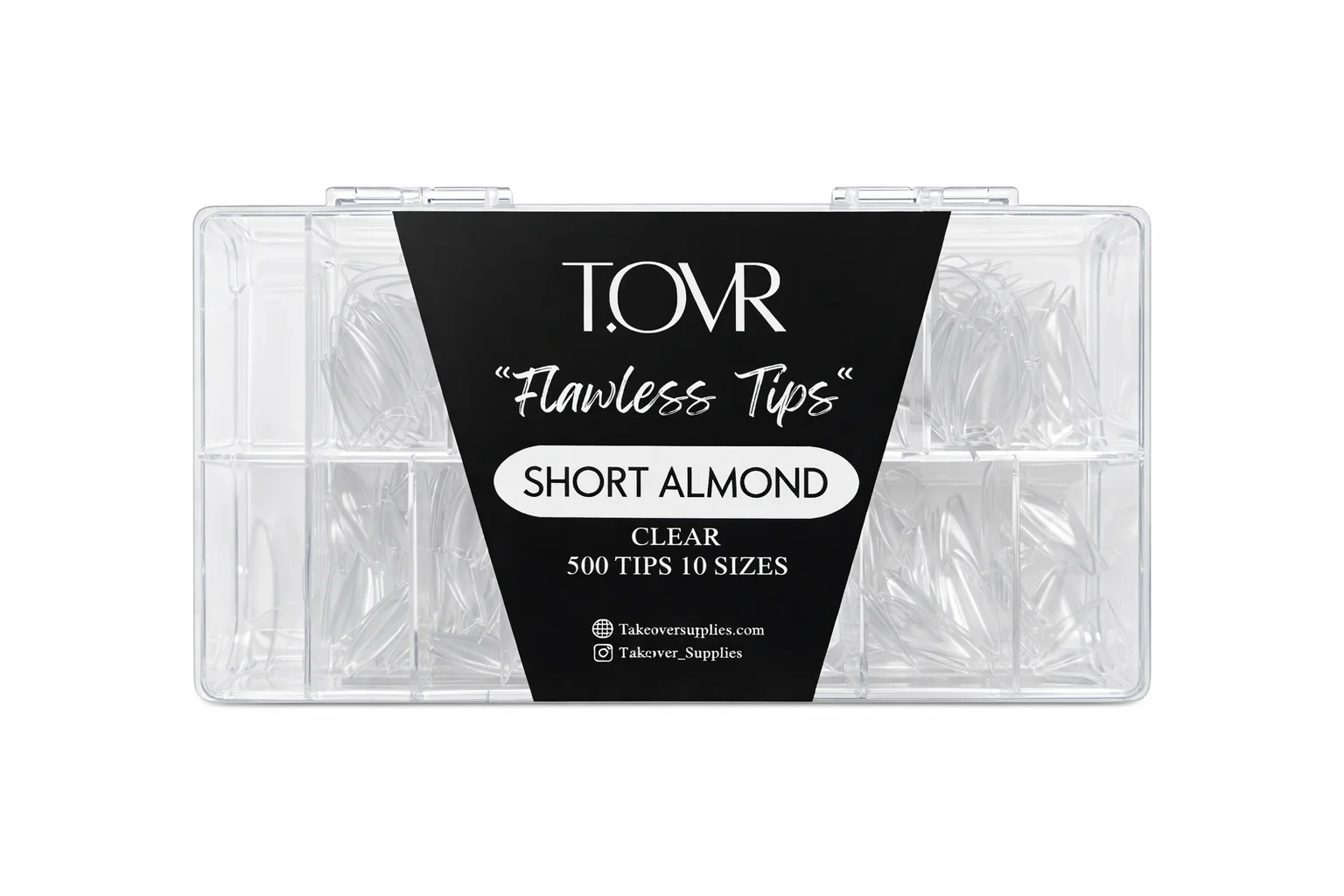 Take Over "Flawless Tips" Short Almond