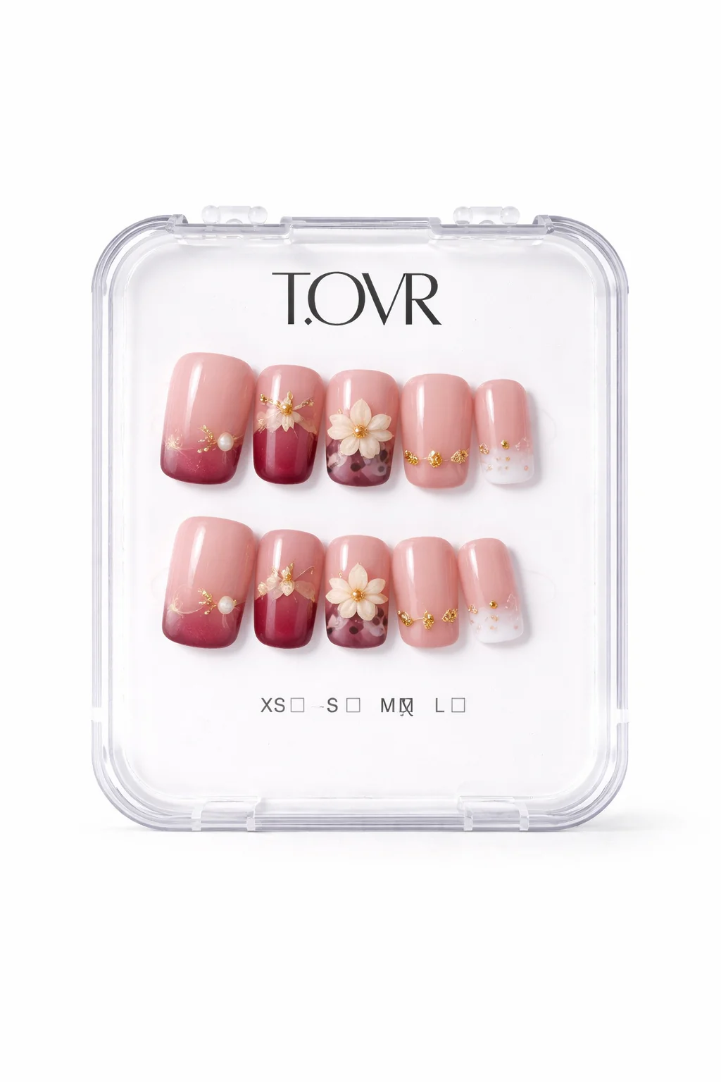 Take Over Hand Made Press On Nails (131-158) - Image 52