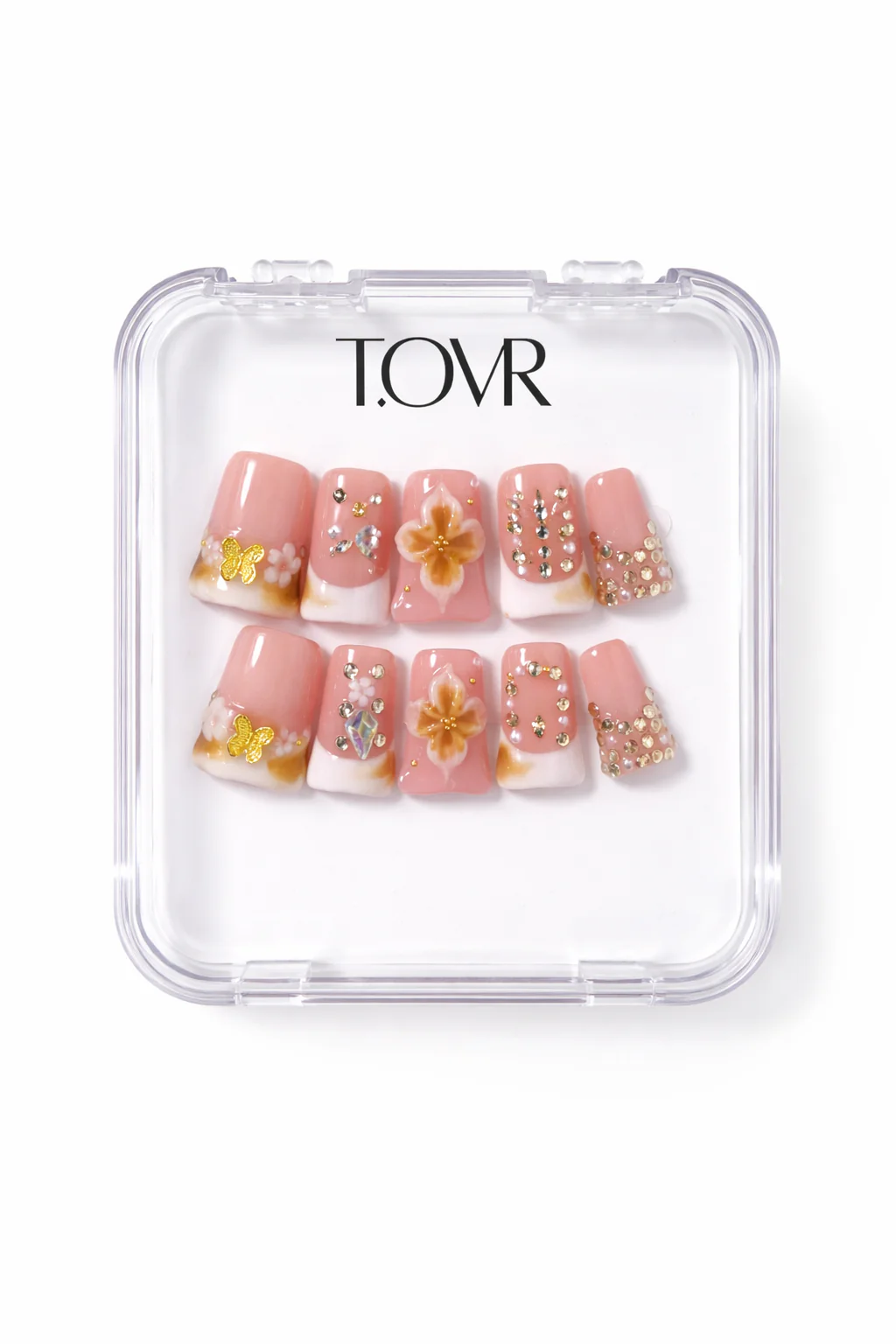 Take Over Hand Made Press On Nails (131-158) - Image 53