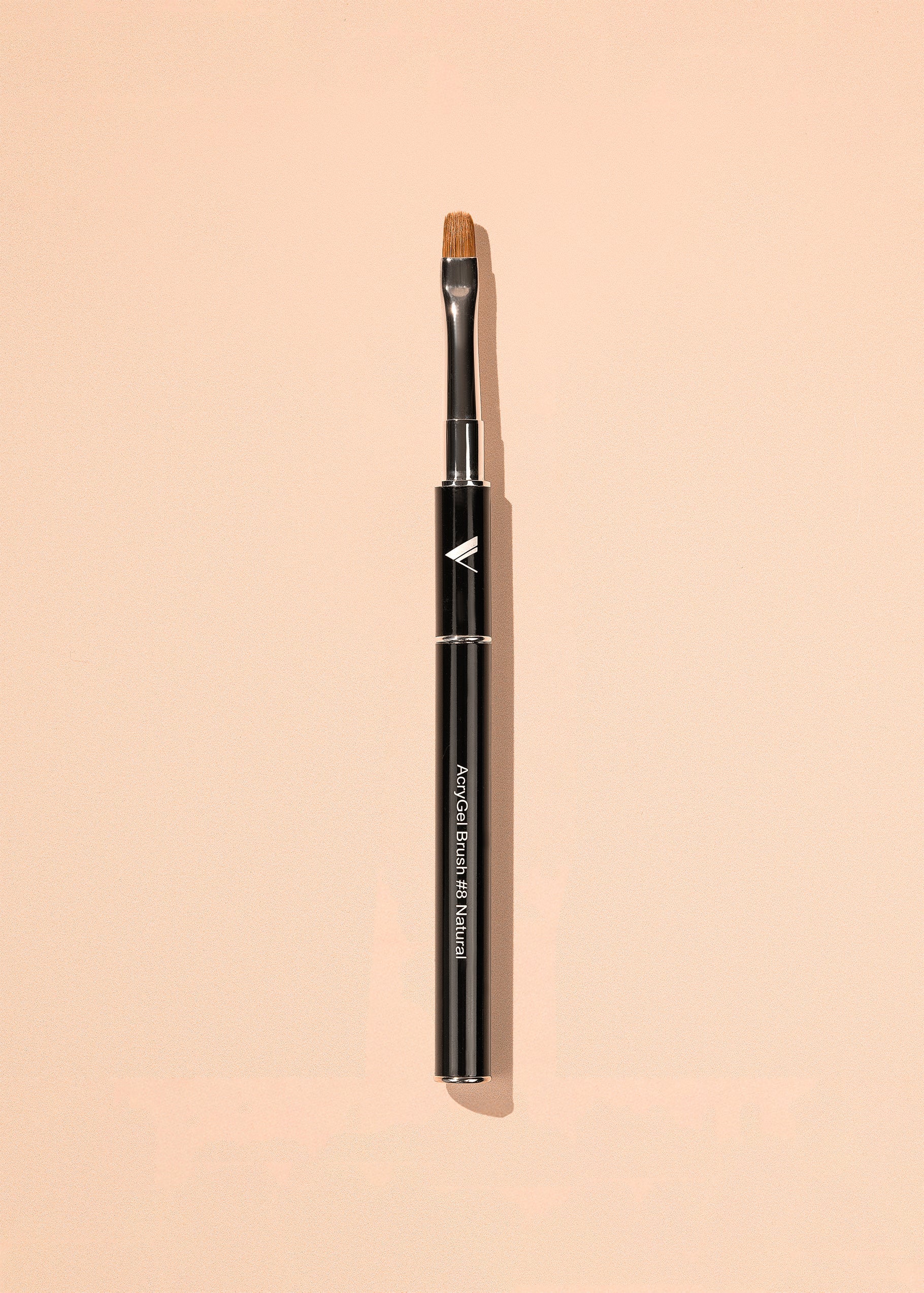 V BEAUTY PURE ACRYGEL BRUSH #8 - NATURAL - Image 2