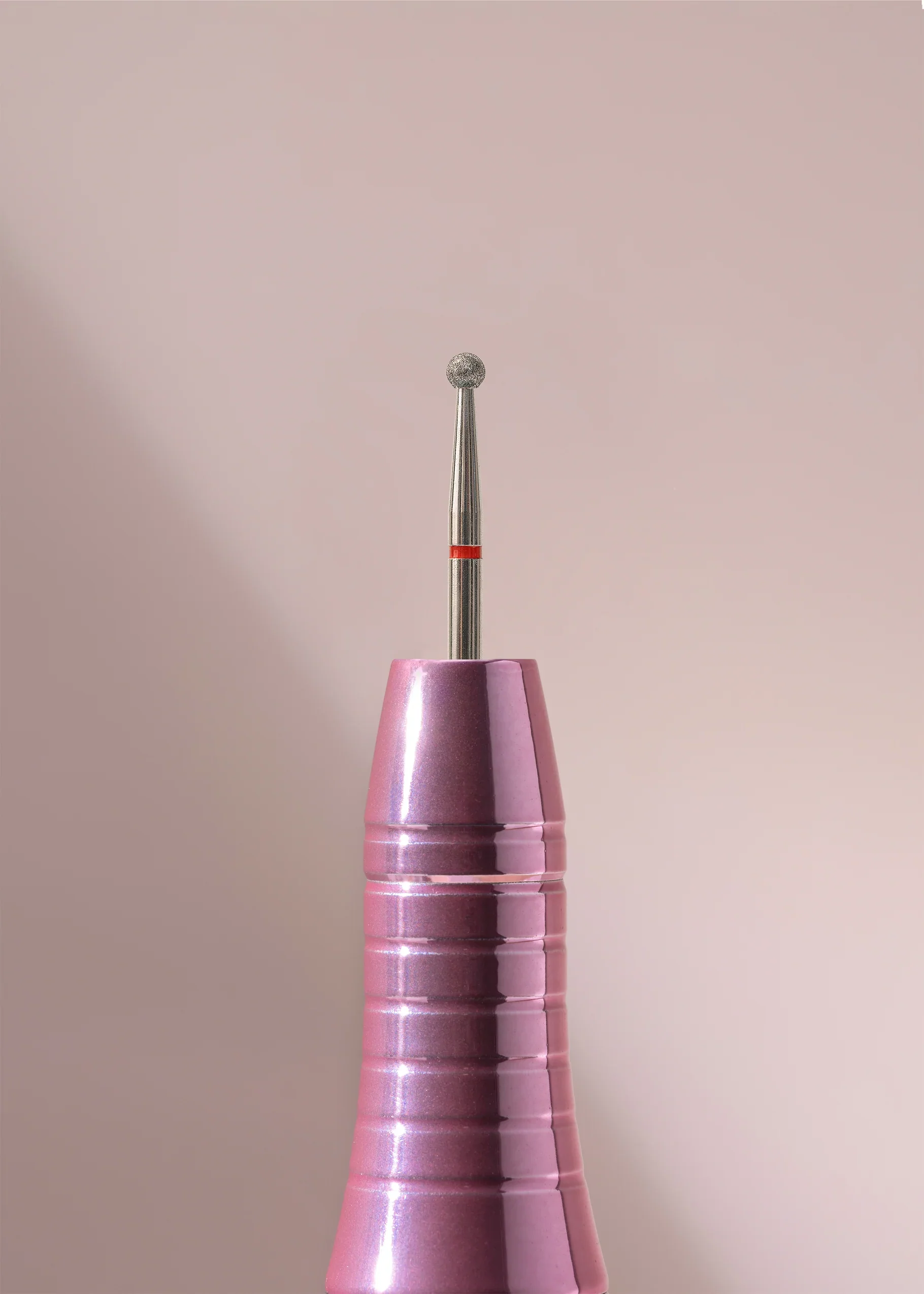V BEAUTY PURE E-FILE BIT - CUTICLE MEDIUM BALL BIT - Image 2