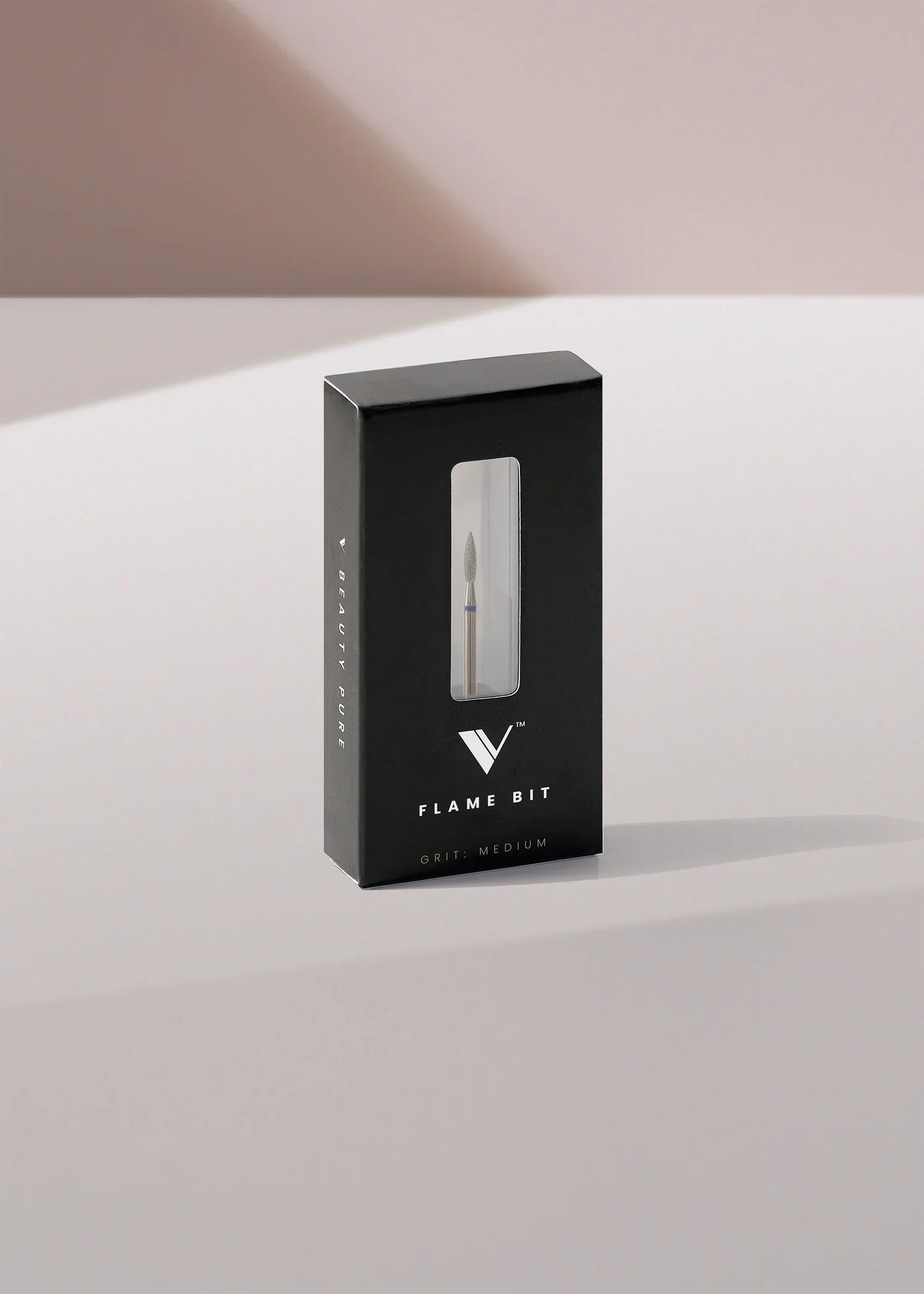 V BEAUTY PURE E-FILE BIT - FLAME BIT GRIT