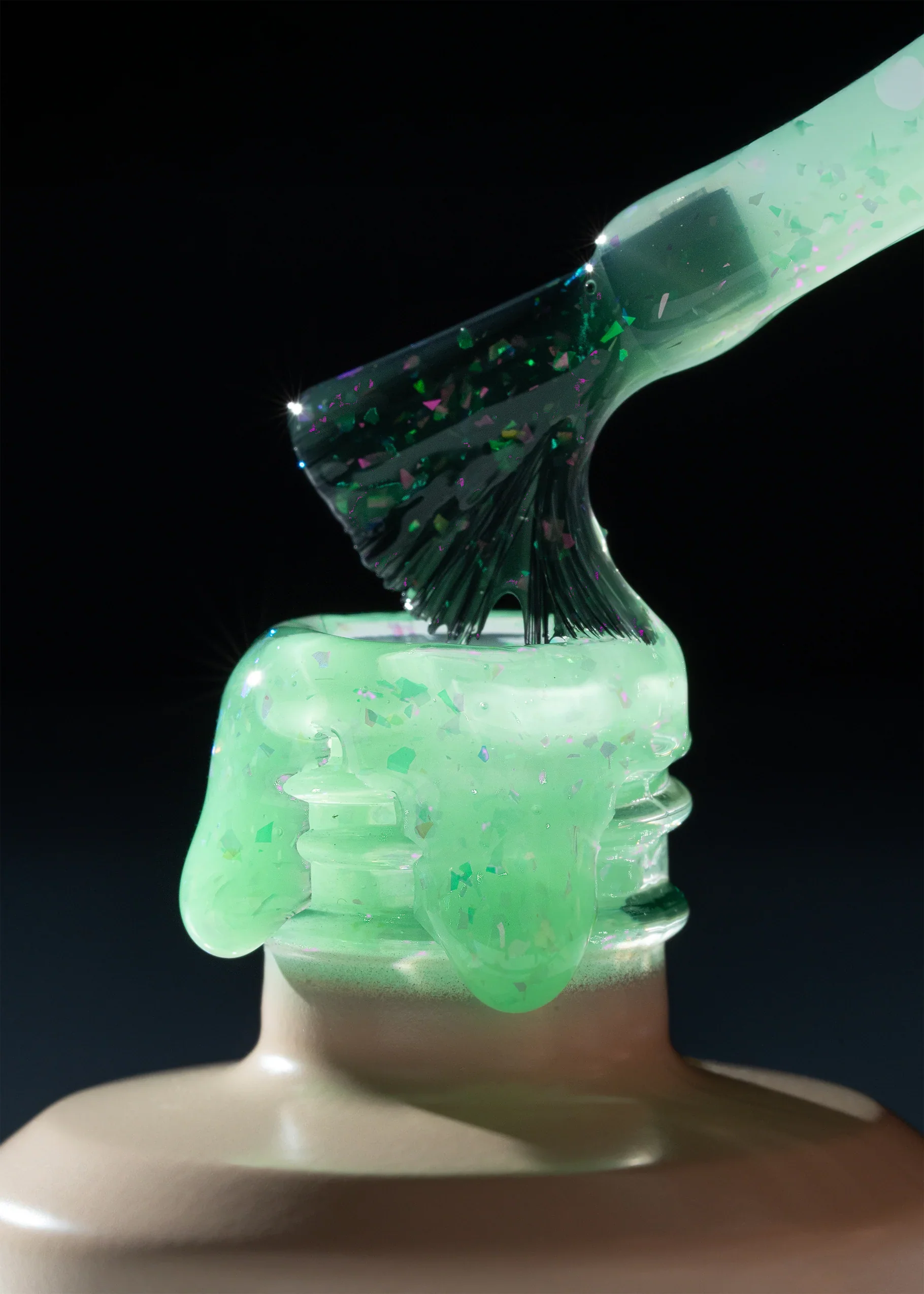 V BEAUTY PURE RUBBER BASE - KIWI KISS - Image 2