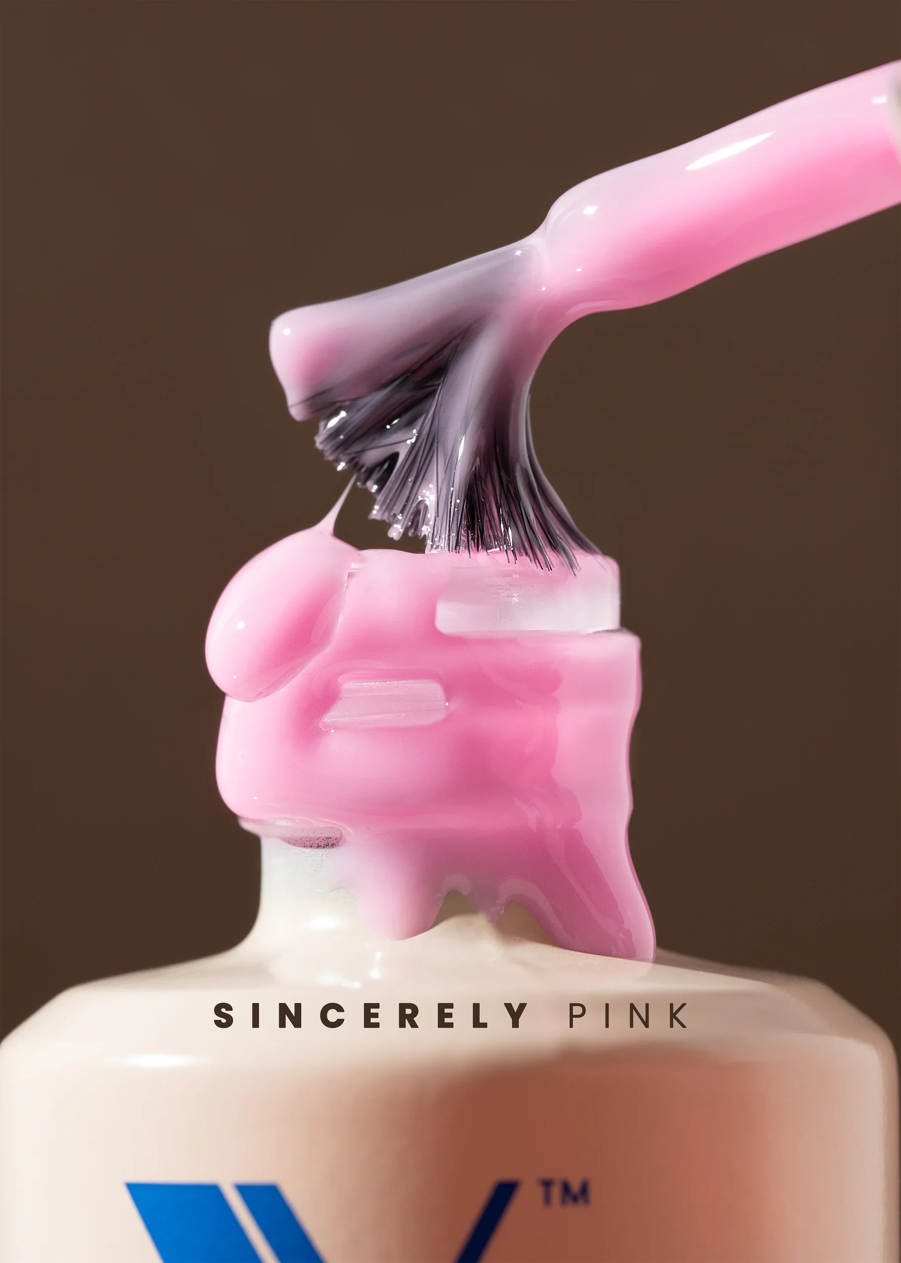 V Beauty Pure Rubber Base - Sincerely Pink - Image 2