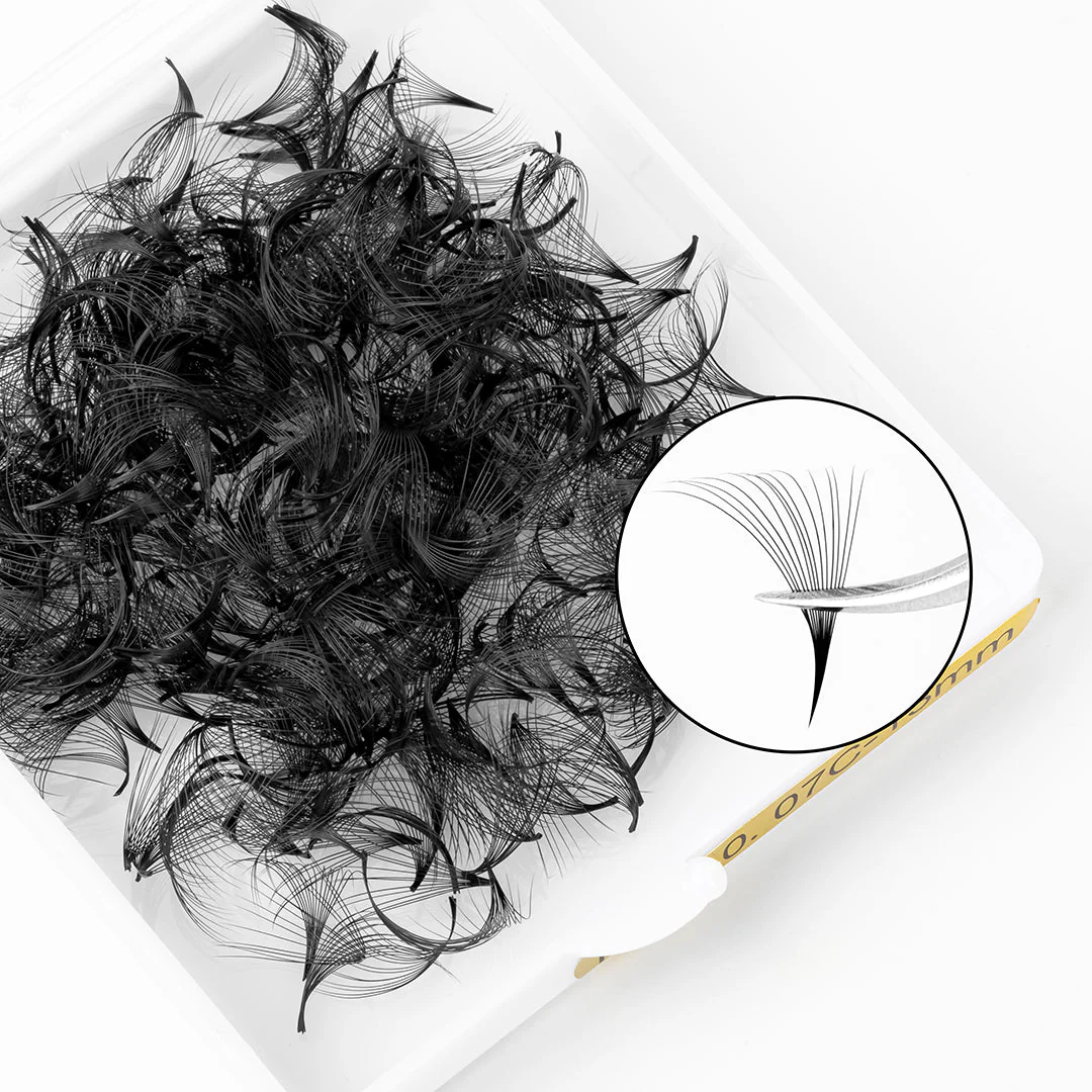 VAVALASH 14D Handmade Premade Loose Fans With Pointy Base /500 Fans - Image 2