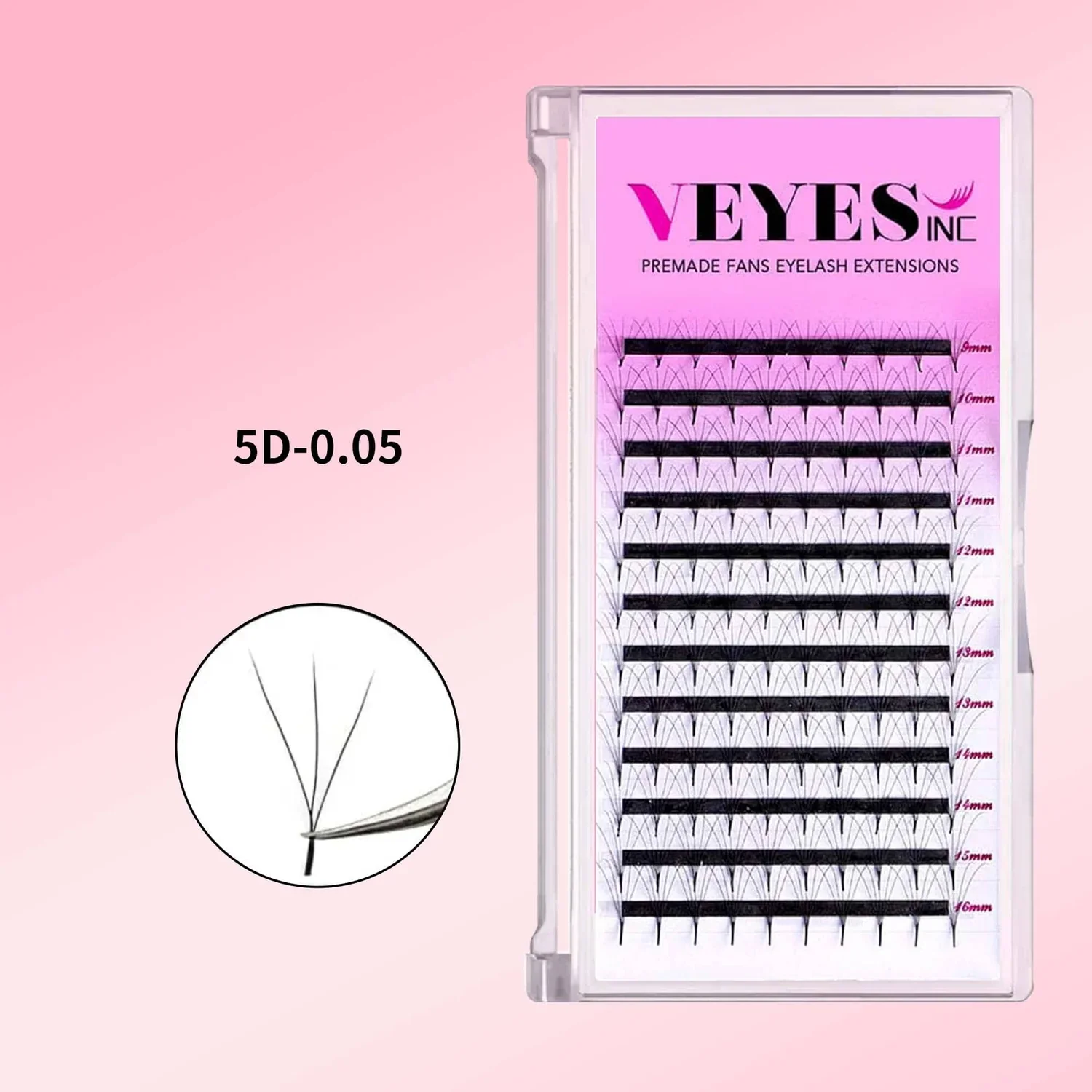 Veyes 0.05D Premade Fans 9-16mm