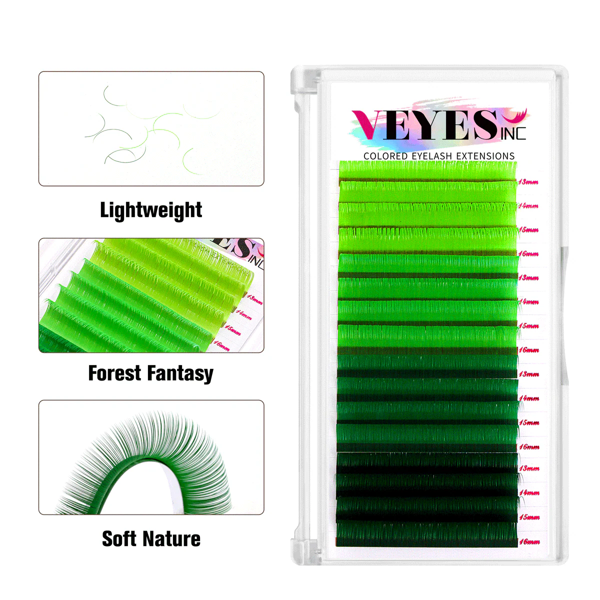 Veyes “Forest Fantasy” Lash Extensions 0.07 - Image 2