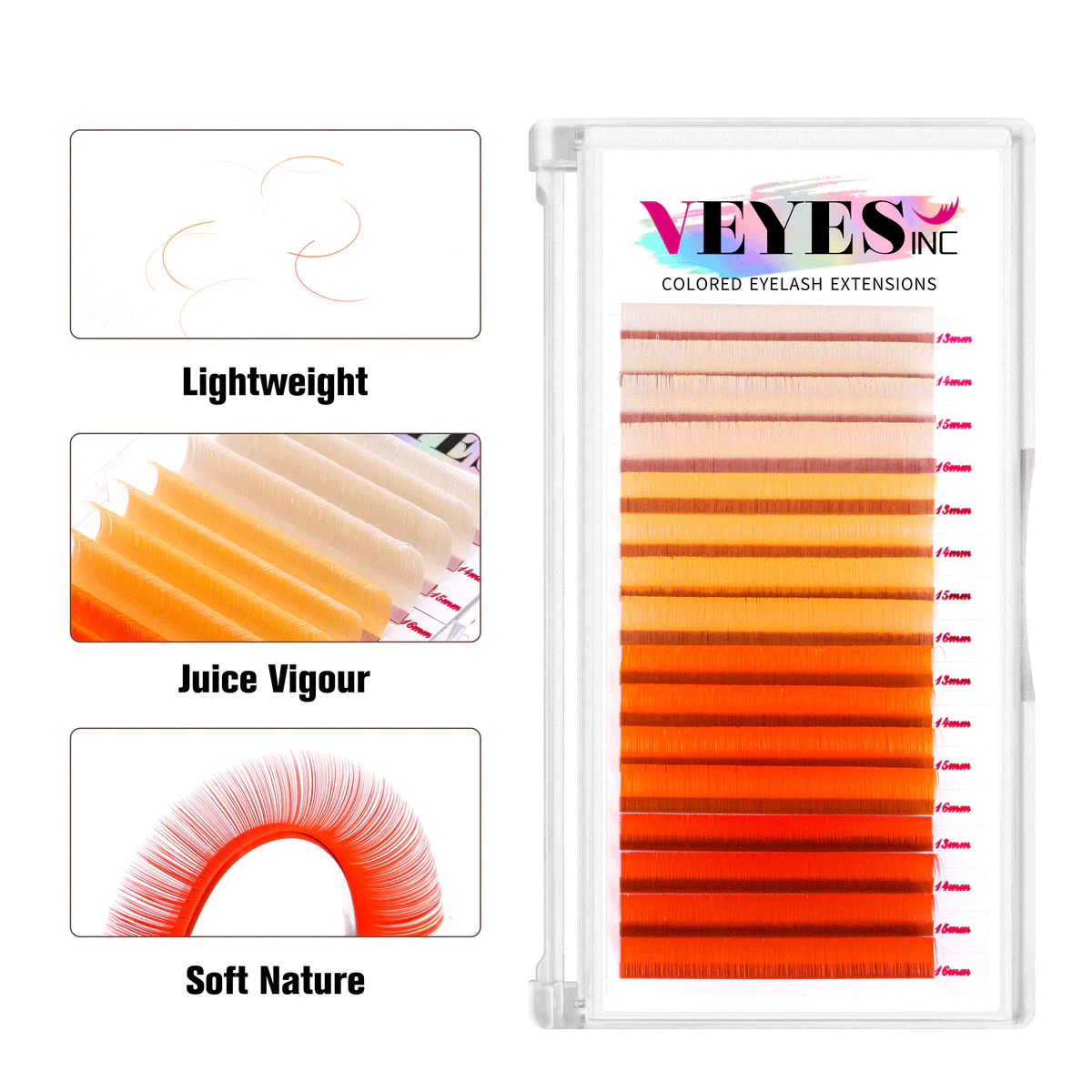 Veyes “Juice Vigour” Lash Extensions 0.07 - Image 2