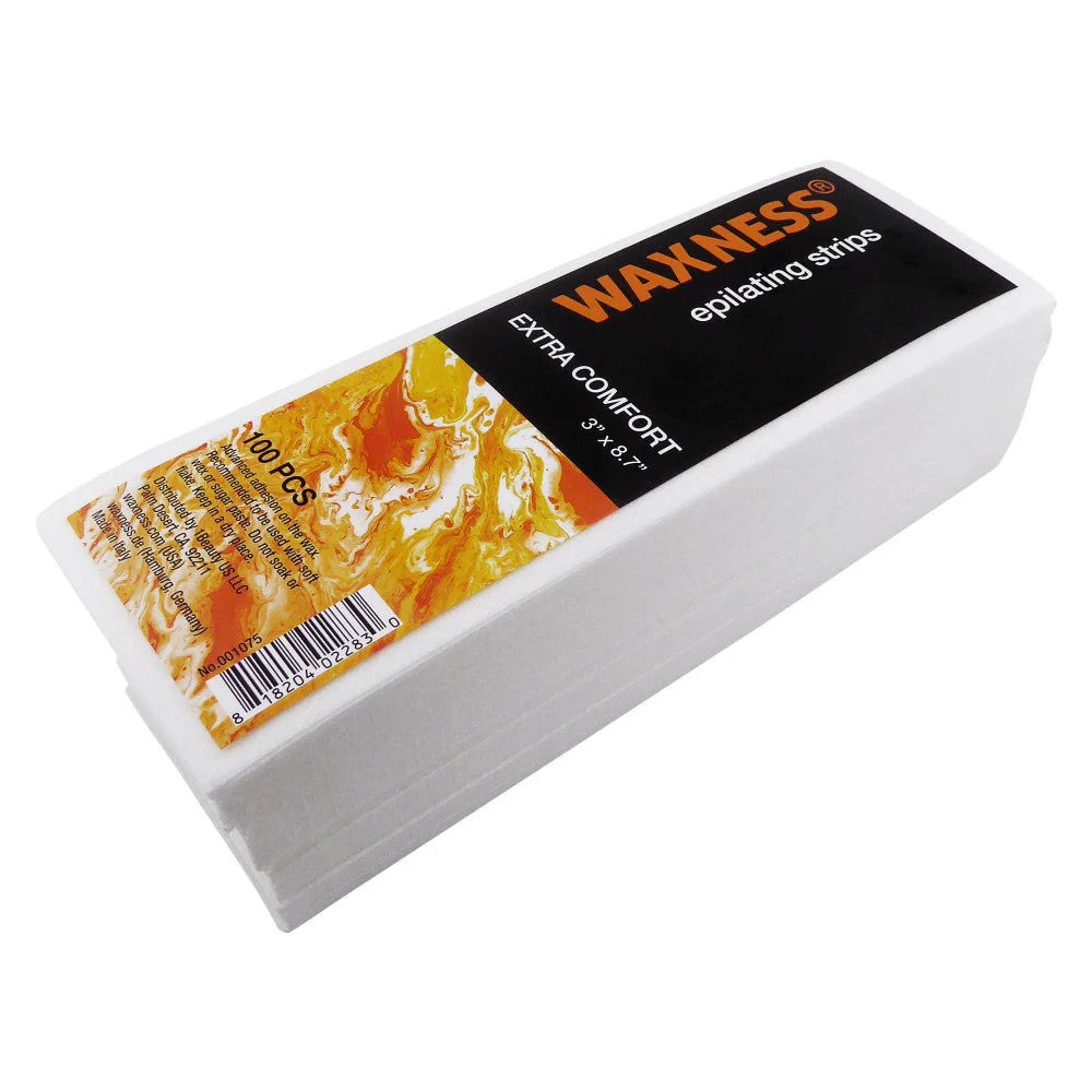 WAXNESS EXTRA COMFORT EPILATING STRIPS 3 X 8.7 INCH - Image 2